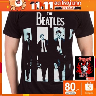 เสื้อวง The Beatles เสื้อลาย เดอะบีเทิลส์ ร็อคในตำนาน ลายอมตะ เสื้อวินเทจ RCM1341