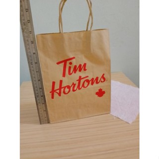 ถุงกระดาษTim Hortons