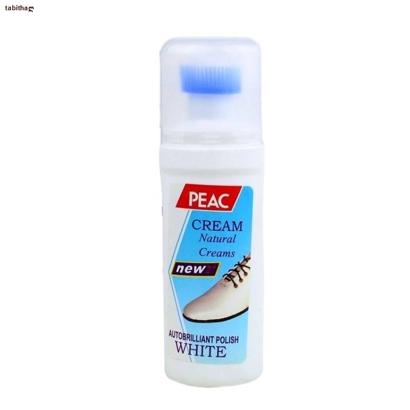 ส่งของที่กรุงเทพฯ■เก็บเงินปลายทาง น้ำยาทำความสะอาดรองเท้า กระเป๋า PLAC Peac Cream Shoes Cleanser Shoe Polish
