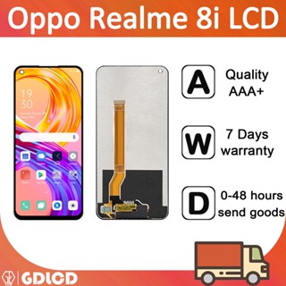 หน้าจอสัมผัสดิจิทัล LCD RMX3151 LCD 6.6 สําหรับ OPPO Realme 8i&amp;quot; สําหรับโทรศัพท์ Realme 8i LCD