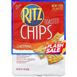 RITZ CHIP CHEDDAR 8.1 OZ.RITZ CHIP CHEDDAR 8.1 OZ.