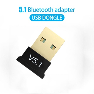 V5.1 อะแดปเตอร์รับส่งสัญญาณเสียงเพลง บลูทูธไร้สาย Usb 5.1 สําหรับ PC แล็ปท็อป