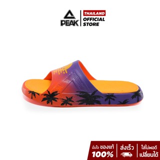 PEAK Taichi Slipper Sunset EWT12137L รองเท้าแตะ ฟื้นฟูเท้า ใส่หลังเล่นกีฬา เดินเล่น เพื่อสุขภาพเท้า นุ่ม ลดอาการบาดเจ็บ