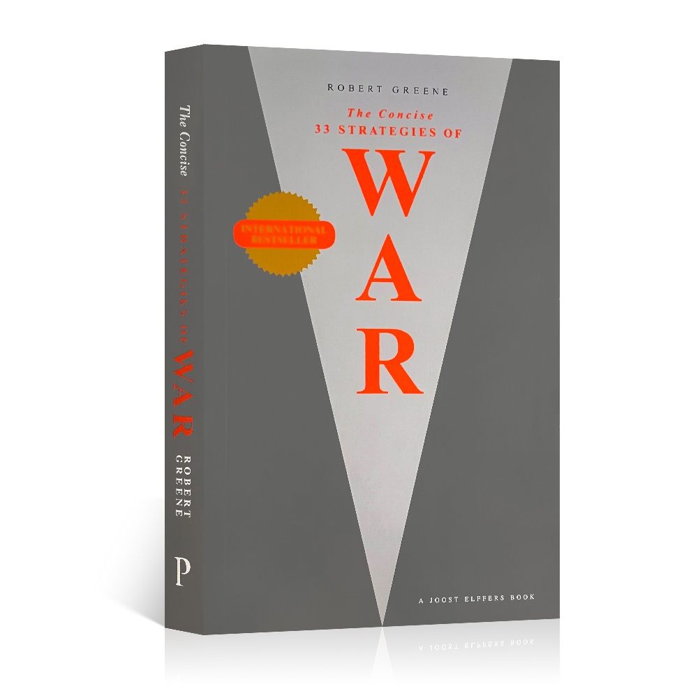 หนังสือทักษะการสังคม ภาษาอังกฤษ The Concise 33 Strategies of War Robert Greene Military Strategy History เพื่อการสื่อสารด้วยตนเอง