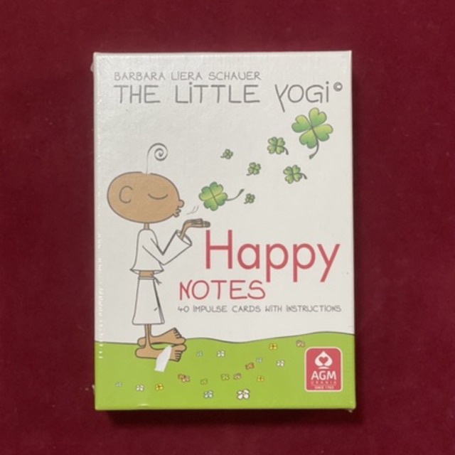 Tarot_raredecks-The Little Yogi Happy Notes -Barbara L. Schauer, AGM, 2020-Tarot card/ไพ่ยิปซี/ไพ่หา