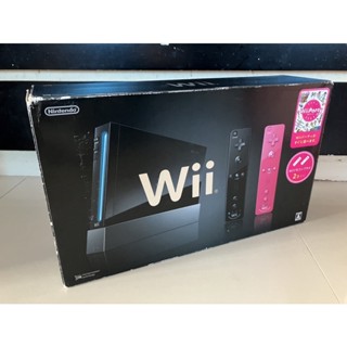 [แถมบอร์ด Wii Fit และแผ่นแท้ 5 แผ่น] เครื่อง Nintendo Wii เล่นแท้ งานกล่อง หม้อแปลงไฟญี่ปุ่นต้องผ่านสเตปดาว พร้อมเล่น