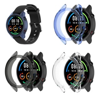 กรอบกันชน TPU แบบนิ่ม สําหรับ xiaomi Mi watch color sport เคสป้องกัน bezel Cover For xiaomi color sport Smartwatch อุปกรณ์เสริม