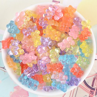 เรซิ่นจําลอง ใส กัมมี่แบร์ อีพ็อกซี่ ครีม เคสโทรศัพท์ DIY กล่องเครื่องเขียน ต่างหูสตั๊ด อุปกรณ์ของเล่น สีลูกกวาด การ์ตูนน่ารัก อุปกรณ์ DIY กล่องเก็บของ สติกเกอร์ ติดตู้เย็น อุปกรณ์