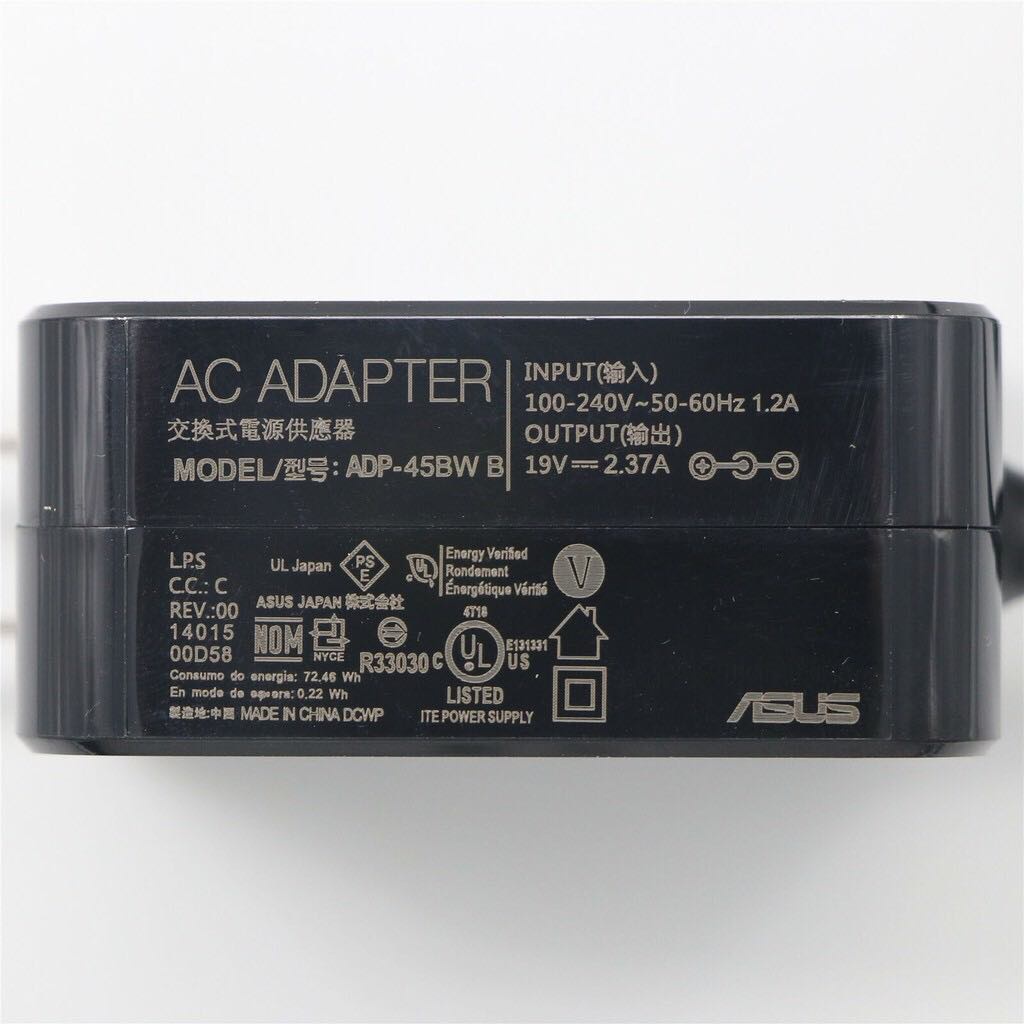 Asus Adapter 19V/2.37A 45W หัวขนาด 5.5*2.5mm สายชาร์จ อะแดปเตอร์ (หัวใหญ่)
