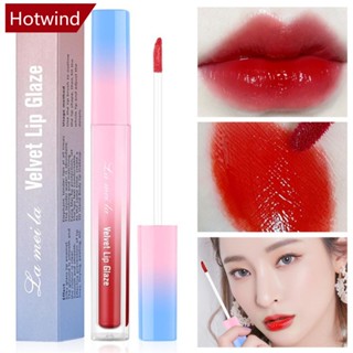 Hotwind ลิปกลอส ลิปทินท์ เนื้อแมตต์ กํามะหยี่ กันน้ํา ติดทนนาน ให้ความชุ่มชื้น 6 สี R7T1