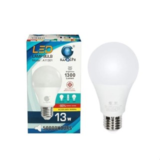 หลอด LED 13W ทรง Bulb IWACHI ขั้ว E27 แสงขาวและวอร์ม