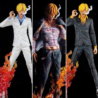 โมเดลซันจิ เท้าเปลวไฟ เท่ วันพีช ฟิกเกอร์ PVC อนิเมะ One Piece Sanji  ราคาถูก