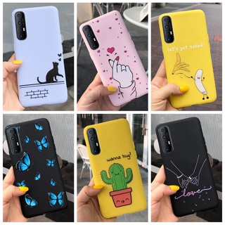 เคสโทรศัพท์มือถือ ซิลิโคนนิ่ม ลายการ์ตูนน่ารัก สีแคนดี้ สําหรับ OPPO Reno3 Pro 4G Reno 3 Pro CPH2035 CPH2037 Reno3