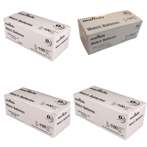 ถ่านกระดุม MURATA 377, 364 , 371 ,379 , SR626SW , SR621SW, SR920SW , SR521SW (จำหน่ายยกกล่องใหญ่ มี 