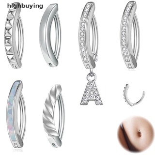 [highbuying] จิวสะดือ เหล็กผ่าตัด เครื่องประดับ สําหรับผู้หญิง 1 ชิ้น