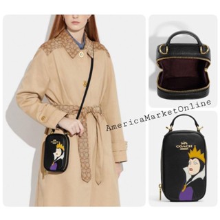 กระเป๋าหนัง COACH/ DISNEY X COACH EVA PHONE CROSSBODY WITH EVIL QUEEN MOTIF (COACH CC326)