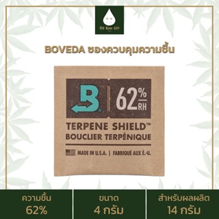 IMKAN420 BOVEDA 4 กรัม ซองควบคุมความชื้น 62% RH