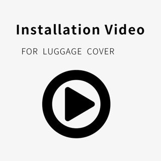 【Video】Non-product，Just a video!! For Luggage Cover Installation Video!!