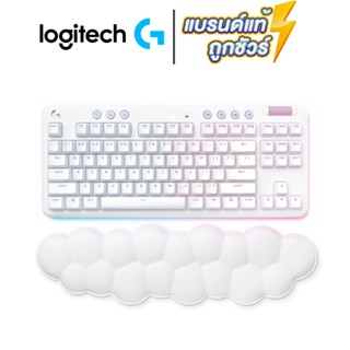 COINSคืน15%⚡FB9JMZV6⚡ LOGITECH G715 WHITE GAMING KEYBOARD (LINEAR) ประกัน 2 ปี