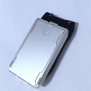 Metal Box Combination Sliding Card Wallet for Men RFID Blocking Bank ID Credit Card holders Aluminum Card Case Money Pur
