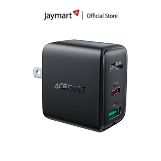 ACEFAST PD32W(USB-C+USB-A) dual port charger (US) A7 Black (FULL) (ของแท้) By Jaymart