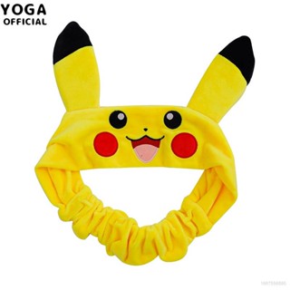 ใหม่ Pokemon Pikachu Plush hair band ที่คาดผมหน้ากากการ์ตูนญี่ปุ่น