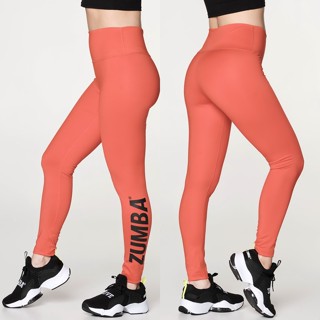 Zumba Classic High Waisted Ankle Leggings (กางเกงเลกกิ้งออกกำลังกายซุมบ้า)