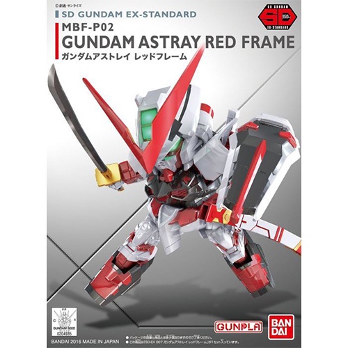 Bandai กันพลา กันดั้ม Gunpla SD GUNDAM EX-STANDARD 007 GUNDAM ASTRAY RED FRAME พร้อมส่ง