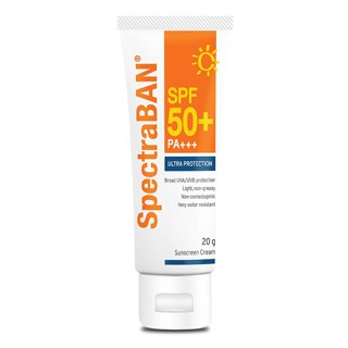 Spectraban SUN Screen Cream SPF50  PA    20 g. สเปคตร้าแบน ครีมกันแดด เอสพีเอฟ 50  PA    20 กรัม [1 หลอด] C0V6