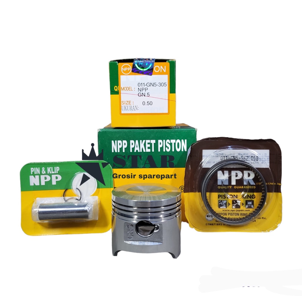 PISTON KIT / SEHER PACKAGE GRAND GN5 SUPRA WIN NPP