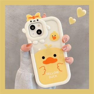 พสัส สำหรับเคสไอโฟน11 สำหรับเคสไอโฟน7 yellow duck เคสมือถือ case for iPhone 11 13 14 12 Pro Max 7 8 14Plus XsMax Xr X SE