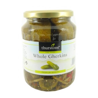 Whole gherkins 670g - Thurstons