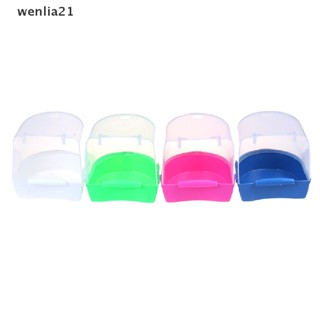 [wenlia21] กล่องอาบน้ํานกแก้ว แบบพลาสติก สําหรับนกแก้ว