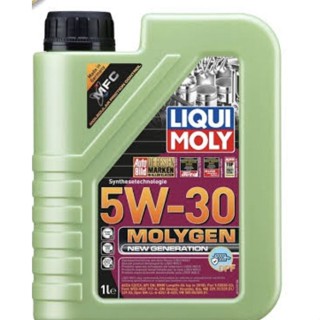 molygen 5w30 1ลิตร สีเขียว dpf