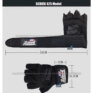 🔥🔥🔥 ถุงมือฟิตเนส ถุงมือยกน้ำหนัก Schiek 425