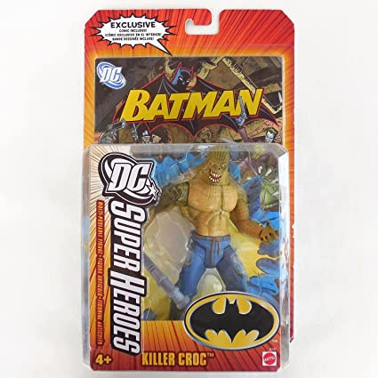 MATTEL 2005 DC SUPER HEROES : BATMAN SERIES 1 : KILLER CROC สินค้าหายากจาก MATTEL ของแท้ 100%