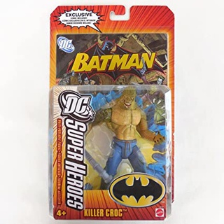 [ล้างสต๊อก] MATTEL 2005 DC SUPER HEROES : BATMAN SERIES 1 : KILLER CROC สินค้าหายากจาก MATTEL ของแท้ 100%