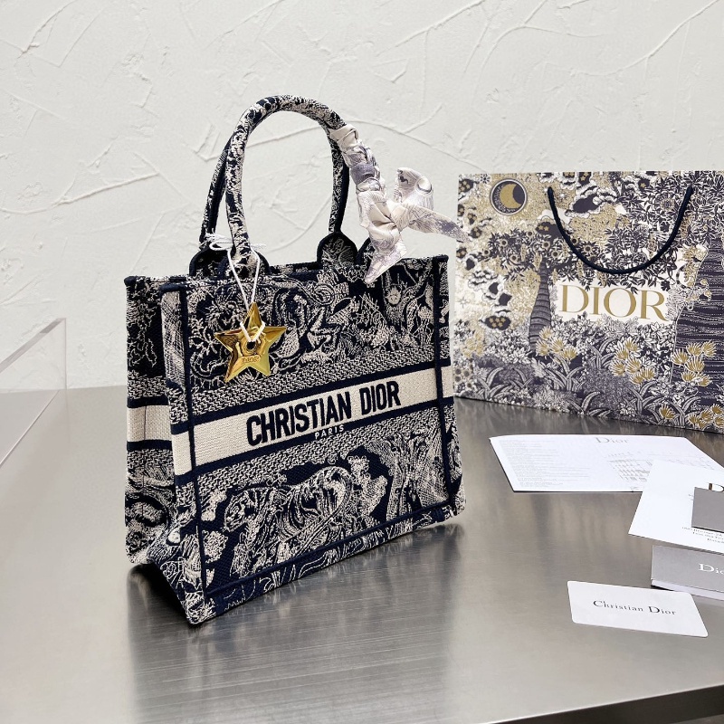 Hybridâ货dior Women s ปัก Bag Fashion All-Party Shoulder Shopping Bag