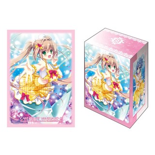 กล่องใส่การ์ดพลาสติก แถมสลีฟภายในกล่อง Bushiroad Sleeve &amp; Deck Holder Collection Vol.3 "PR, ISM-I Sunshine Vert"