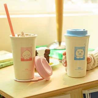 KAKAO FRIENDS แก้วพลาสติก BASIC TUMBLER 453 ml. 💜สินค้าพร้อมส่ง💜