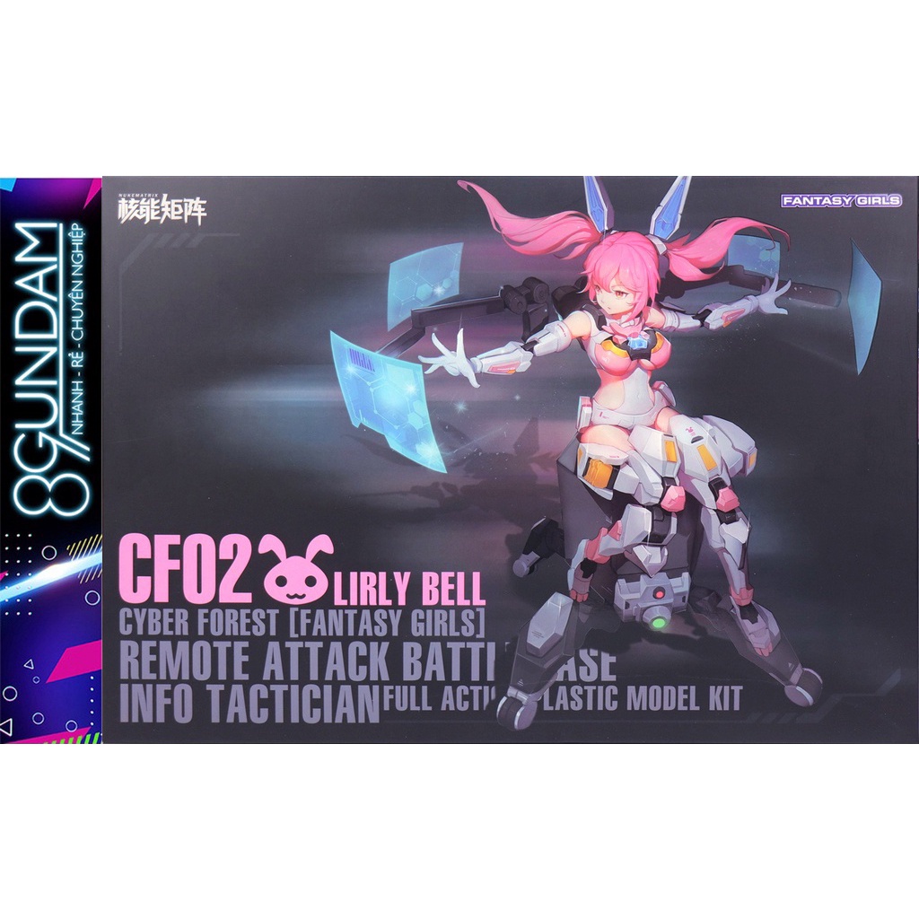 CF-02 Lirly Bell Cyber Forest Fantasy Girls Remote Attack Battle Base Info Tactician