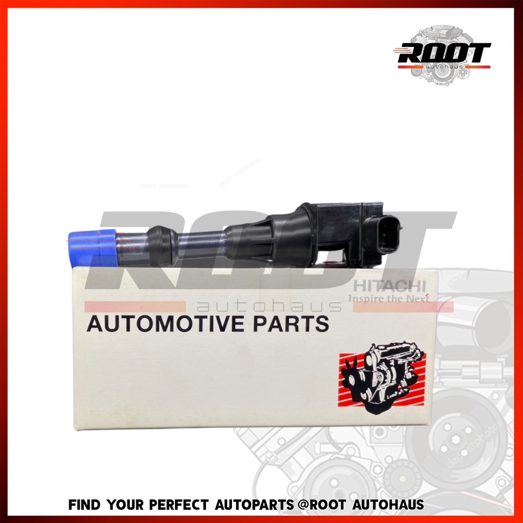 HITACHI คอยล์จุดระเบิด HONDA JAZZ CITY เครื่องยนต์ idsi ตัวสั้น ( รหัส ICH109M )