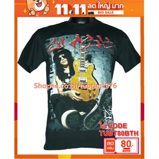 เสื้อวง Slash เสื้อวงดังๆ วินเทจ เสื้อวินเทจ สแลช SLS1104