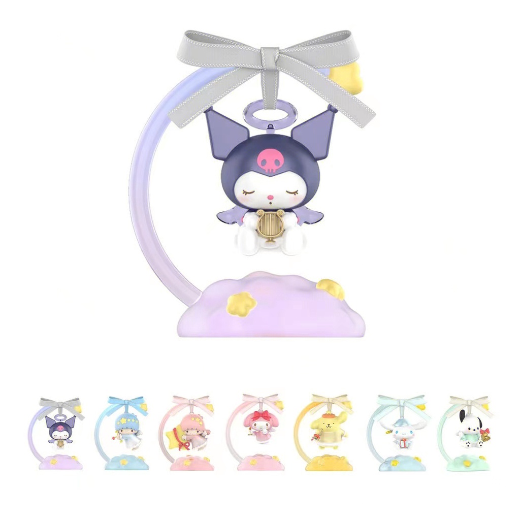 [พร้อมส่ง] โมเดลซานริโอ้ sanrio กล่องสุ่ม Star angle งานลิขสิทธิ์ของแท้ miniso