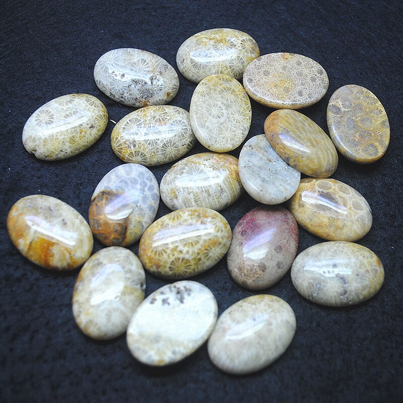 5PCS หินธรรมชาติ cabochons รูปไข่ไม่มีรู new agate Stone cabs ขนาด 18x25mm ราคาสําหรับจี้ทํา