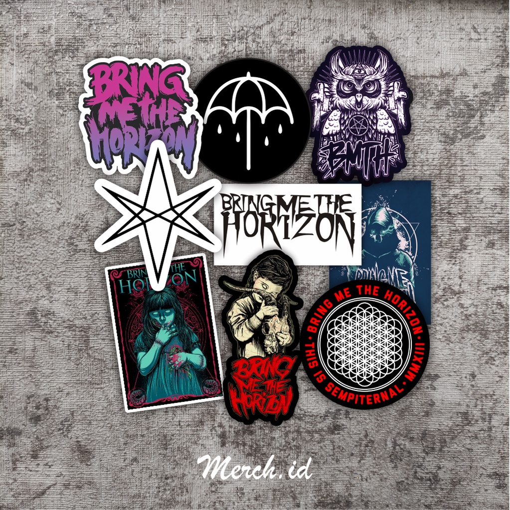 Bring ME THE HORIZON BAND Sticker/PACK Sticker