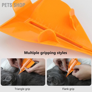 Pets Shop ที่หยดยาเหลว ทรงสามเหลี่ยม อเนกประสงค์ สําหรับสัตว์เลี้ยง สุนัข แมว