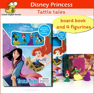 (ใช้โค้ดรับcoinคืน10%ได้) พร้อมส่ง  *ลิขสิทธิ์แท้*   Disney Princess Tattle Tales Hardcover