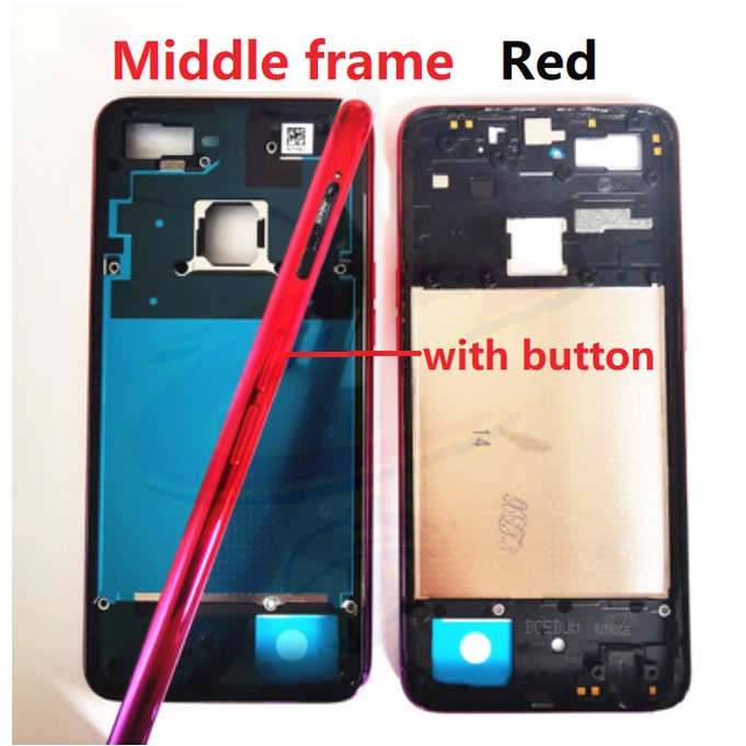 บอดี้ Body ฝาหลัง เคสกลาง กรอบหน้าจอ LCD สําหรับ OPPO F9 PRO - รูปที่ 6