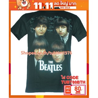 เสื้อวง The Beatles เสื้อยืดแฟชั่นวงดนตรี เสื้อวินเทจ เดอะบีเทิลส์ BTL1418